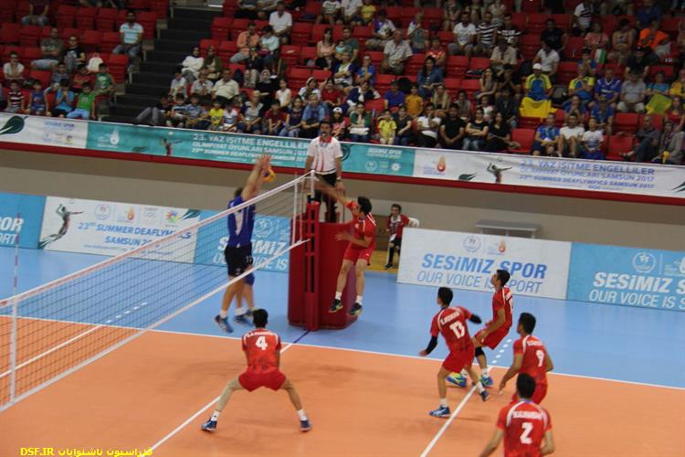 مسابقه والیبال ایران - اکراین